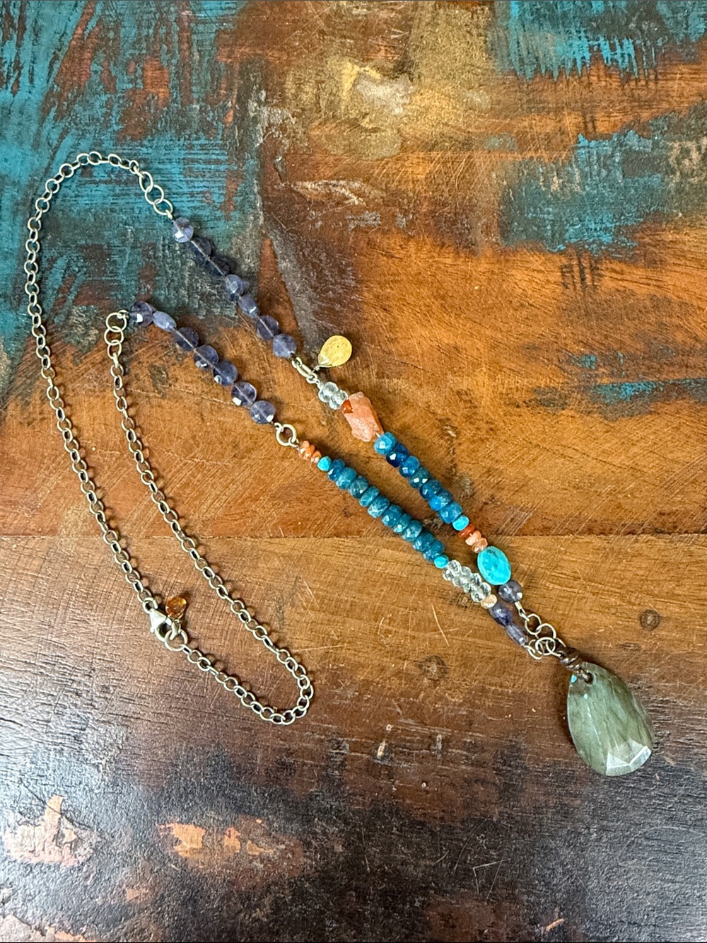 “Follow Your Bliss Necklace”. New with tags from Sundance.